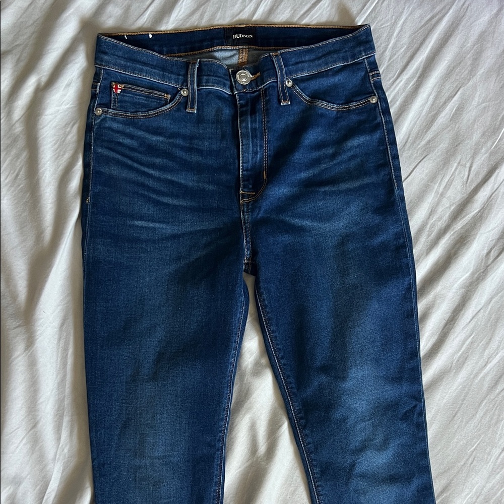 Hudson Women's Dark Blue Blair Skinny Jeans
